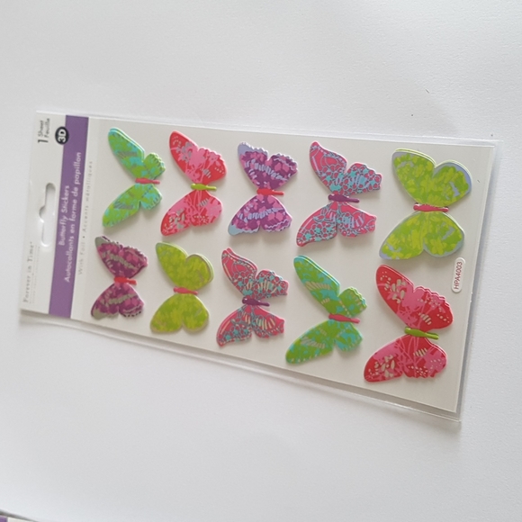 3/15$ 10 pcs Handmade 3D Pop-Up Firefly Stickers (1 Sheet) - Picture 8 of 8